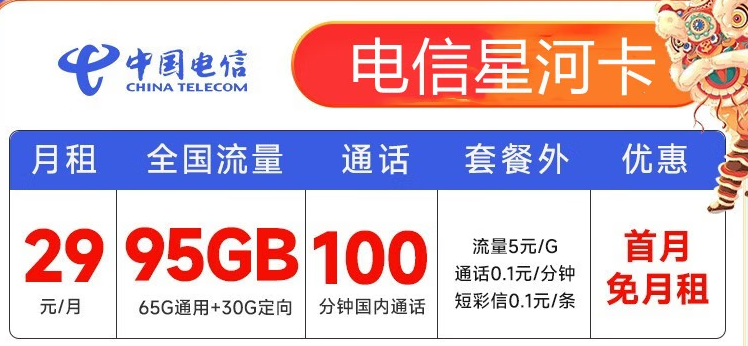 電信29元套餐流量卡那款好用？2022年最新電信29元套餐流量卡詳介