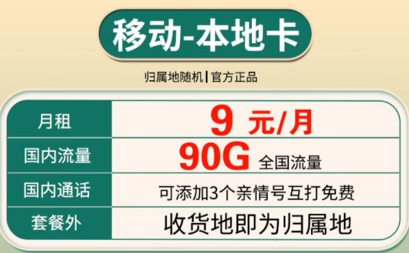 為什么流量卡套餐內容相同名字卻不同？移動流量卡套餐推薦